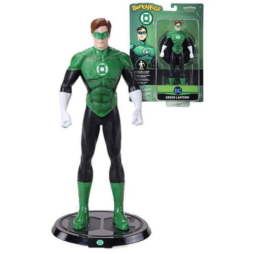 Green Lantern Action Figure Toy - DC - BendyFigs