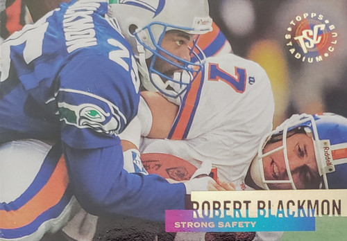 Robert Blackmon - Seattle Seahawks - 1995 Topps TSC Card #132