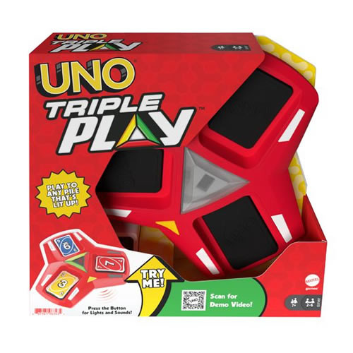 UNO - Triple Play Game - Card Games