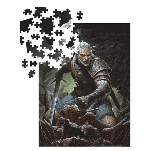 The Witcher 3 - Wild Hunt - Geralt Trophy Puzzle