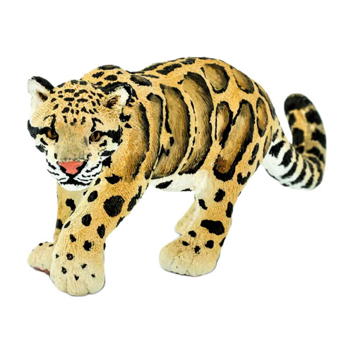 Clouded Leopard Toy Animal Figure - Wild Animals