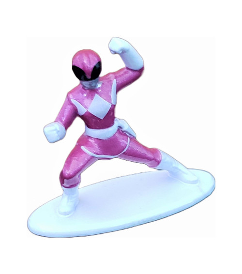 Pink Ranger - Mighty Morphin - Power Rangers - Mini Figure - Nano Metalfigs