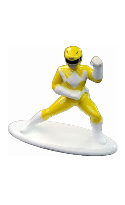 Yellow Ranger - Mighty Morphin - Power Rangers - Mini Figure - Nano Metalfigs