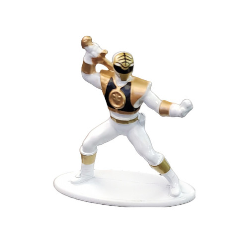 White Ranger Mighty Morphin Power Rangers Mini Die-Cast Figure