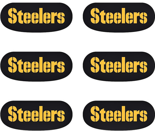 Pittsburgh Steelers NFL Eye Black Stickers 6ct