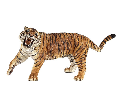 Tiger Roaring Animal Figure Toy - Big Cats - Wild Animal Kingdom