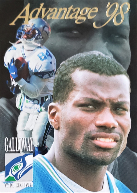 Joey Galloway - Seattle Seahawks - 1997 Collectors Edge Advantage Gold Card #154