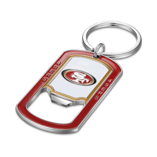San Francisco 49ers NFL Stainless Steel Tag Key Chain