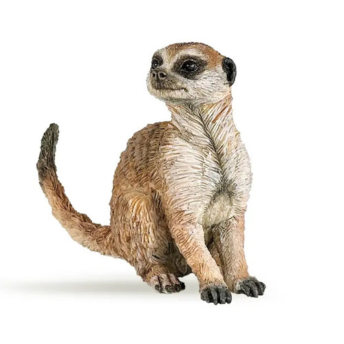 Sitting Meerkat Toy Animal Figure - Wild Animal Kingdom Sitting Meerkat Toy Animal Figure - Wild Animal Kingdom