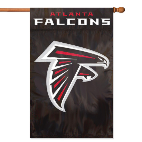 Atlanta Falcons 2 Sided Vertical Banner Flag