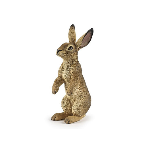 Hare Standing Toy Animal Figure - Wild Animal Kingdom