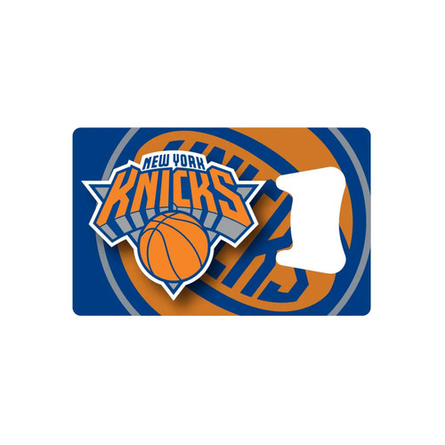 New York Knicks NBA Slim Bottle Opener Magnet - Credit Card Style