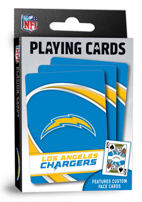 Los Angeles Chargers Raiders NFL Playing Cards