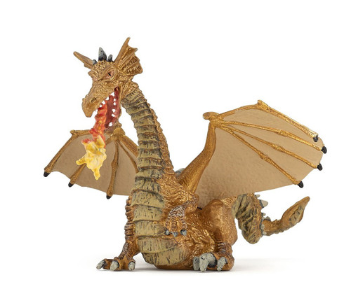 Gold Dragon - Toy Figure - Fantasy Creatures