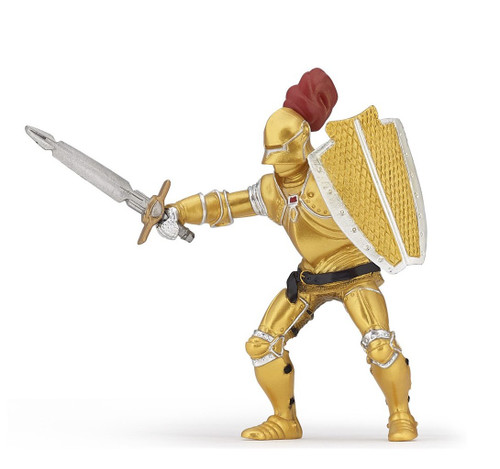 Knight -  Gold Armor - Toy Figure - Fantasy Figures
