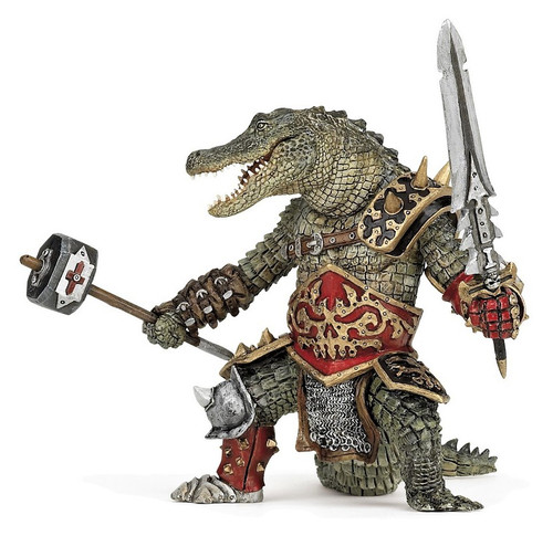 Crocodile Mutant Figure - Battle Ready