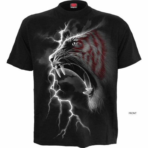 Mark Of The Tiger - Black T-Shirt - Large