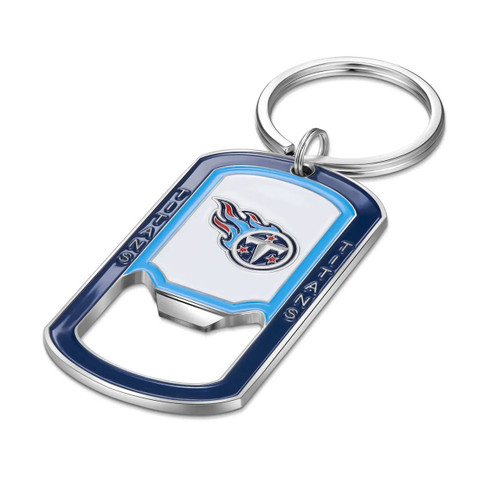 Tennessee Titans NFL Stainless Steel Bottle Opener Tag Keychain