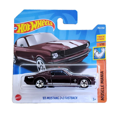 65 Mustang 2+2 Fastback - Hot Wheels Toy Vehicles - Muscle Mania - 2022