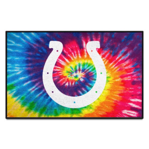 Indianapolis Colts NFL Tie Dye Mat