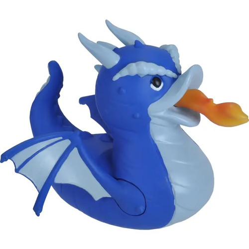 Blue Dragon Rubber Duck Toy