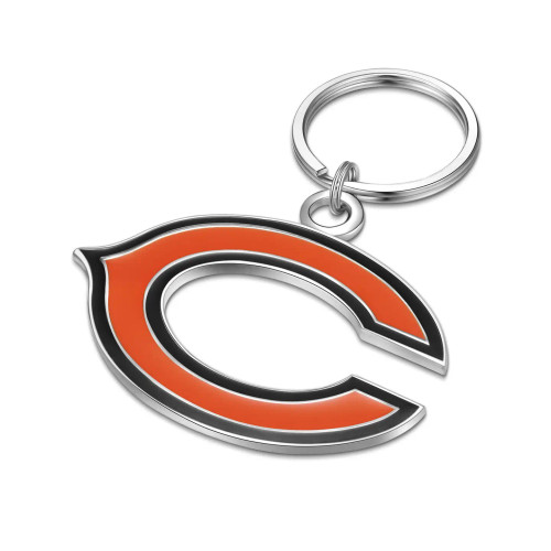 Chicago Bears NFL Stainless Steel Logo Key Chain Chicago Bears NFL Stainless Steel Logo Key Chain
