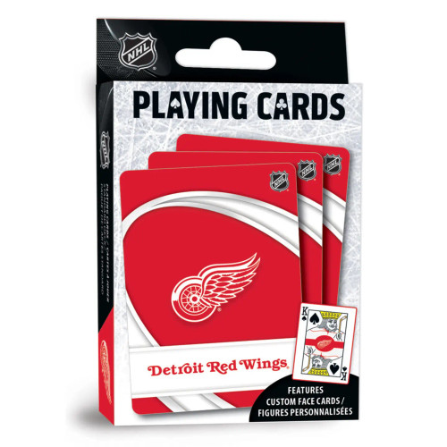 Detroit Red Wings NHL Playing Cards