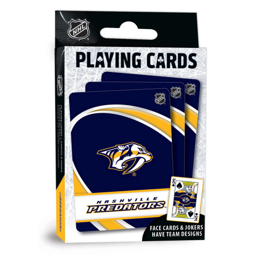Nashville Predators NHL Playing Cards