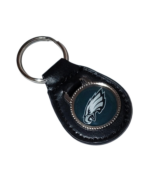 Philadelphia Eagles NFL Leather Key Fob Keychain