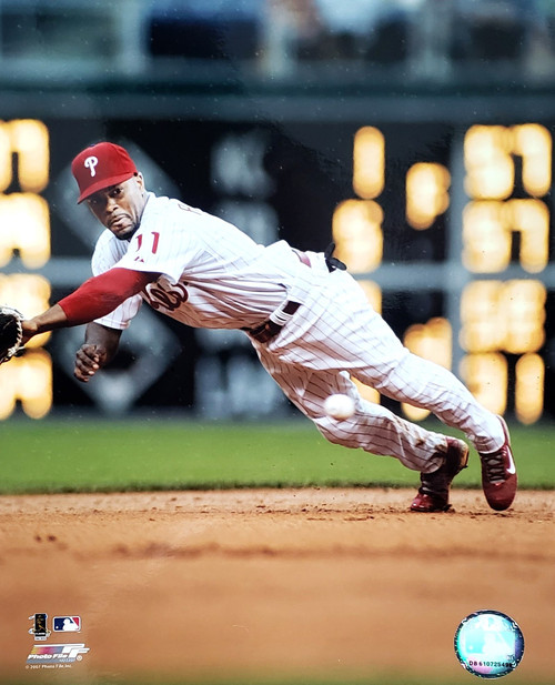 Philadelphia Phillies - Jimmy Rollins MLB Fielding Photo