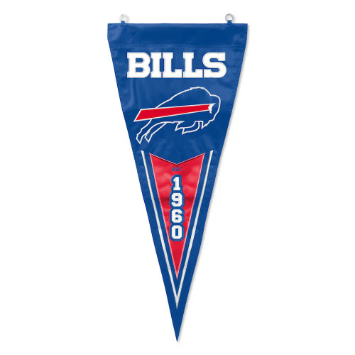 Buffalo Bills NFL Blue Pennant Flag