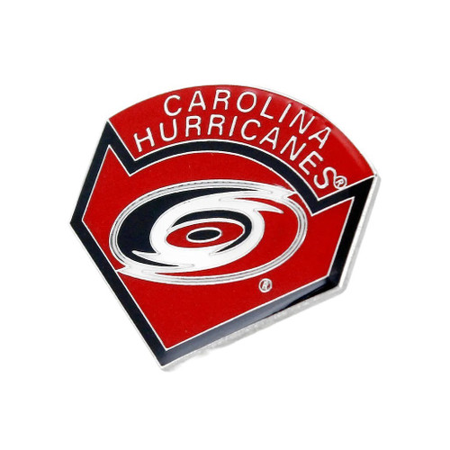 Carolina Hurricanes NHL Team Logo Lapel Pin – Enamel Logo & Wordmark
