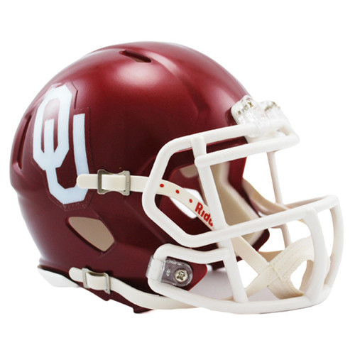 Oklahoma Sooners NCAA Crimson Speed Mini Helmet