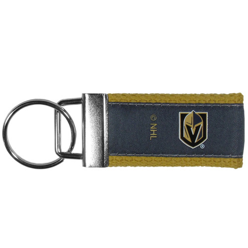 Vegas Golden Knights NHL Woven Key Chain