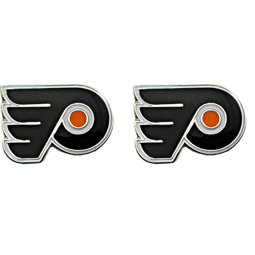 Philadelphia Flyers NHL Post Logo Earrings