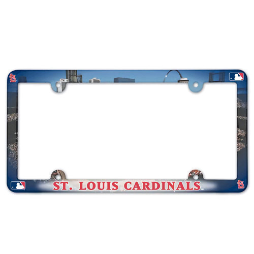 St Louis Cardinals MLB Baseball Stadium License Plate Frame