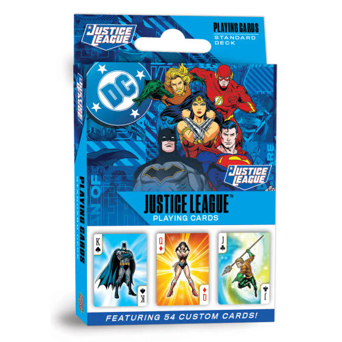 Justice League DC Comics Playing Cards - 54 Card Character Deck