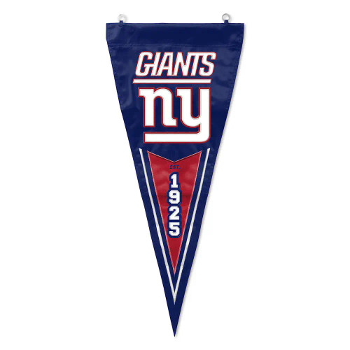 New York Giants NFL Blue Pennant Flag