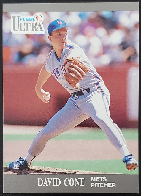 David Cone - New York Mets - 1991 Fleer Ultra Card #213