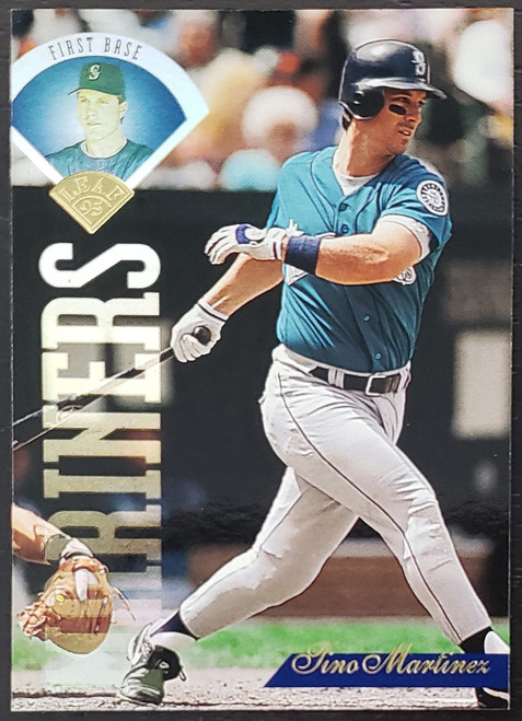 Tino Martinez- Seattle Mariners - 1995 Leaf - Card #90