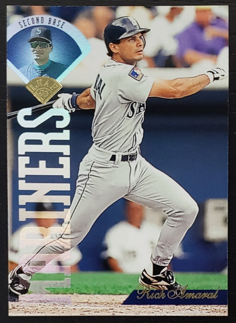 Rich Amaral - Seattle Mariners - 1995 Leaf - Card #177