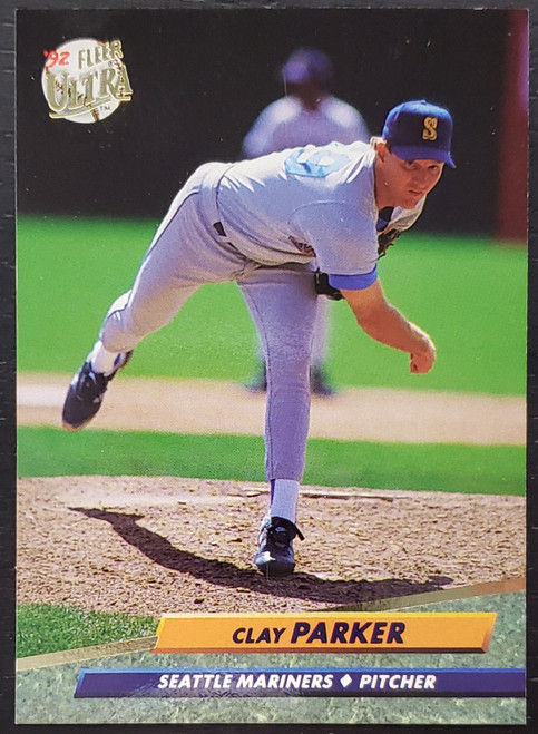 Clay Parker - Seattle Mariners - 1992 Fleer - Ultra - Card #433