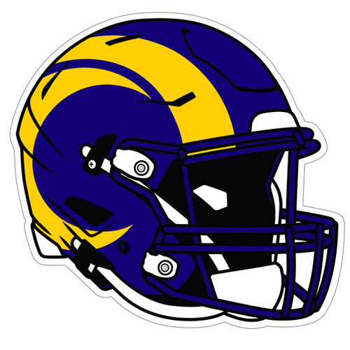 Los Angeles Rams NFL Helmet Decal Sticker