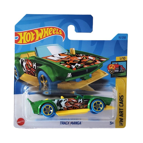 Track Manga - Green - Hot Wheels Toy Vehicles - HW Art Cars - 2023