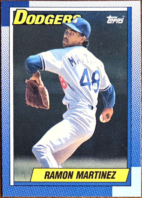 Ramon Martinez- Los Angeles Dodgers - 1990 Topps Card #62