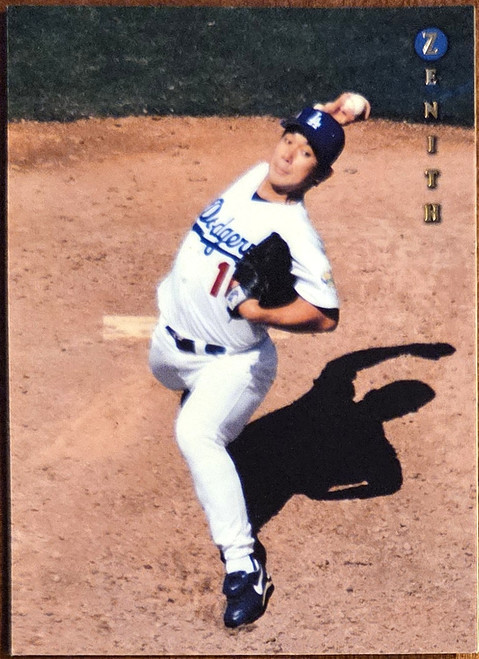 Hideo Nomo - Los Angeles Dodgers - 1997 Pinnacle Zenith Card #18