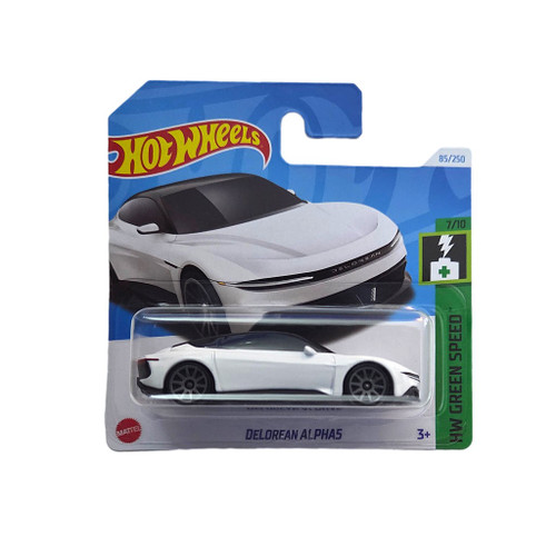 Delorean Alphas - Hot Wheels Toy Vehicles - HW Green Speed (2024) - HTB84