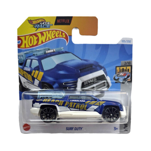 Surf Duty - Hot Wheels Toy Vehicles - Netflix Let's Race -HW Metro (2024) - HTB14