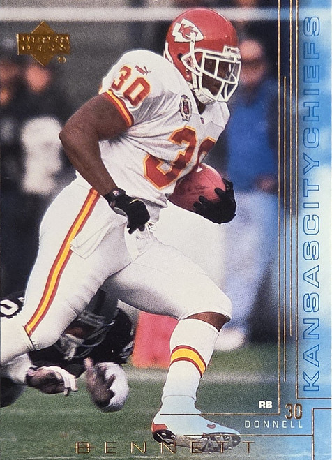 Donnell Bennet - Kansas City Chiefs - 2000 Upper Deck Card #106
