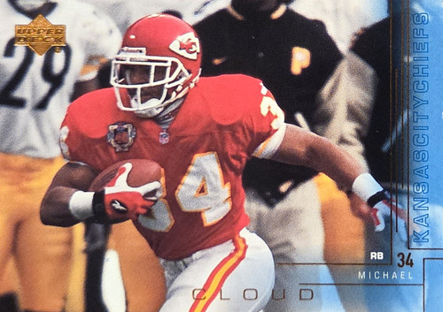 Michael Cloud - Kansas City Chiefs - 2000 Upper Deck Card #107
